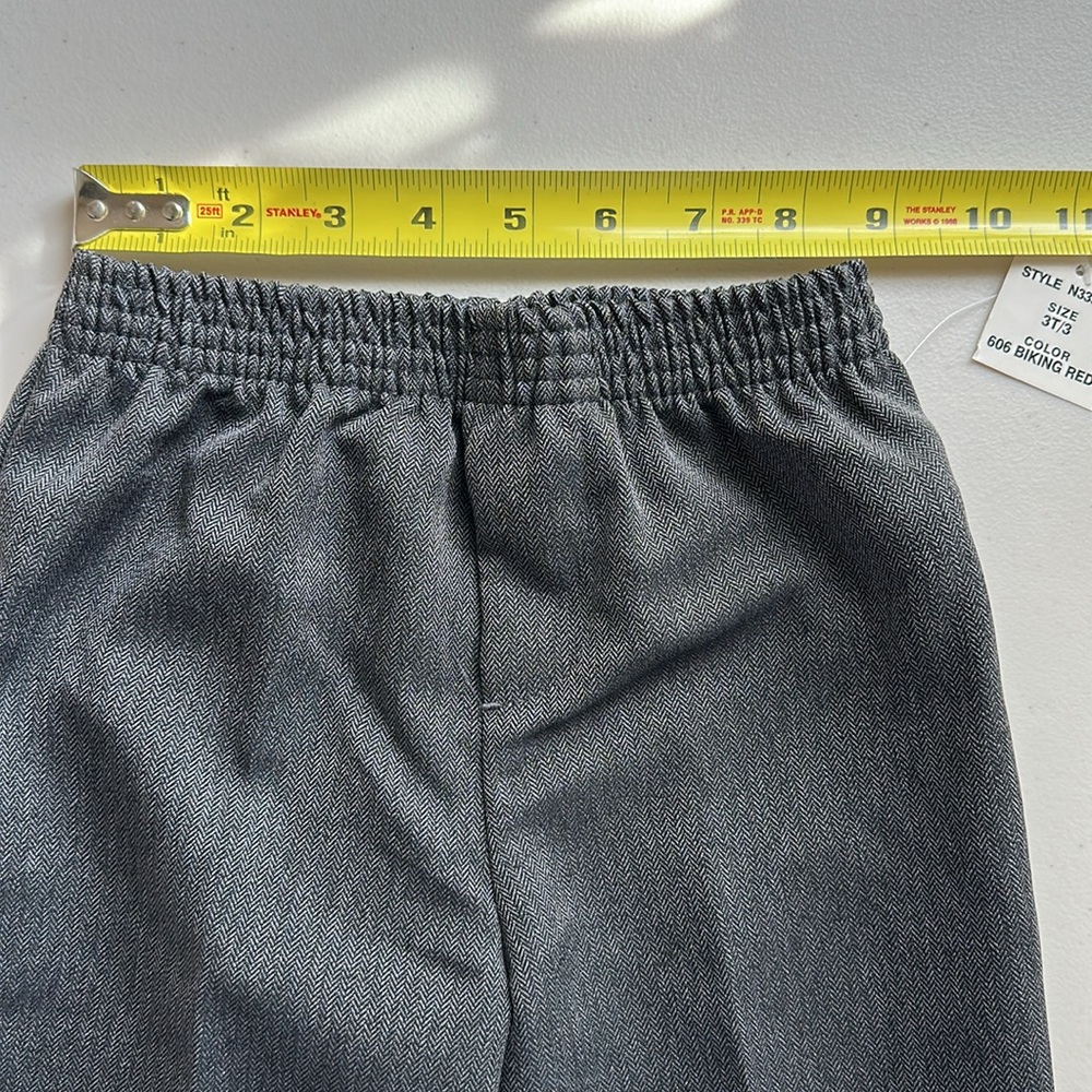 NWT Nautica 3pieces Checkered Shirt and Vest Set Size 3-T (Boy) - Picture 7 of 16